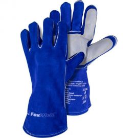 Термостойкие спилковые краги Foxweld ИНДИГО КС-01 8494 