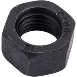 Гайка Море-Метизов DIN 934, класс прочности 12, оксид, M16, 10 шт. GAYKA934M1610M 