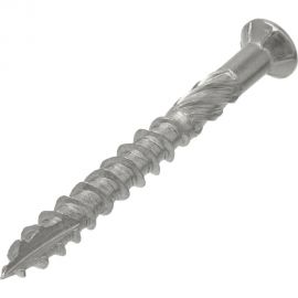 Саморез KREPFIELD нержавеющий, 5x40 мм, террасный, art 9043, с1, 50 шт. в упак. 9043С1САМОРЕЗ5Х40-50 