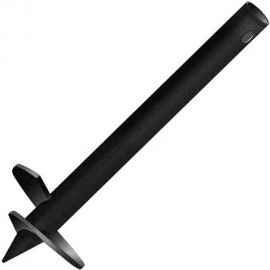 Винтовая свая Русская Свая d 76x3 мм, h 2500 мм, антикоррозийное покрытие, цвет черный SV-76-2500 