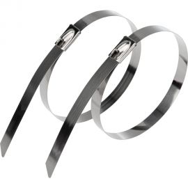 Стальной хомут стяжка REXANT 250x4,6 мм, 100 шт. 07-0258-100 