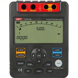 Цифровой измеритель сопротивления изоляции UNI-T UT513A порт USB 00-00010273 
