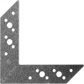 Плоский уголок VORMANN 156х110х32х2 мм, оцинкованный 71 004 000 