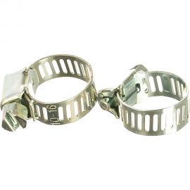 Стальные хомуты Зубр МАСТЕР с просечной лентой ПЛ-8, 10-16мм, 200шт 37803-10-16-200 