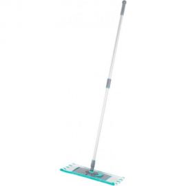 Швабра для влажной уборки пола Hausmann Profi Home Professional с телескопической ручкой 82-160см, платформа 52x12см HM-1760A 