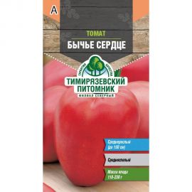 Семена Тимирязевский Питомник томат Бычье сердце средние, 0.1 г Of000095591 