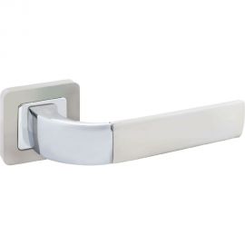 Комплект ручек Аллюр ДЕНИО SN/CP 2282 (матовый никель; хром) 11442 