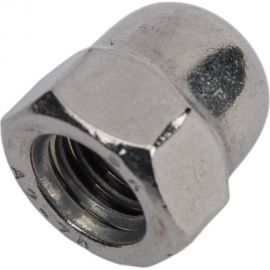 Нержавеющая колпачковая гайка KREPFIELD М8, DIN 1587, А2, 50 шт. 1587A2ГАЙКАМ8-50 