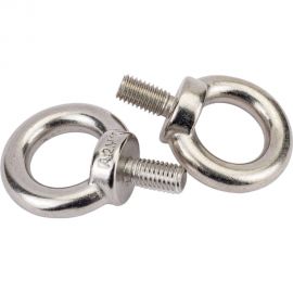 Нержавеющий рым-болт KREPFIELD М10, ART 580, А2, 4 шт. 580А2РЫМБОЛТМ10-4 