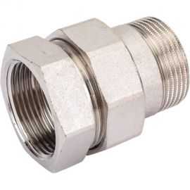 Разъемное соединение ""американка"" STOUT Sft-0045-000114 вн, никелированное, уплотнение под гайкой по плоскости, 1” 1/4 RG008Q1DK04A62 