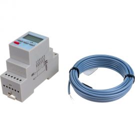 Термостат DIN-рейка SPYHEAT AST-157D терморегулятор на дин непрограммируемый 