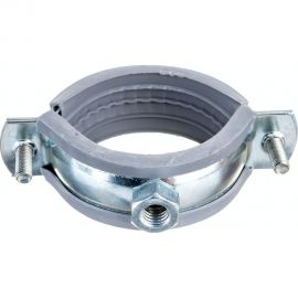 Металлический сантехнический хомут с резиновым уплотнением Хоммет 1 1/2"" (47-52 мм), М8 GRUS064 