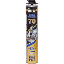 Профессиональная монтажная пена IRFIX 880 мл, 70 л Зима 10051 