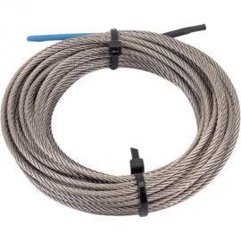 Нержавеющий трос KREPFIELD 2 мм, сталь А2, плетение 7x7, средней мягкости, 5 м 8379А2ТРОС2ММ-5 