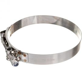 Усиленный хомут TITAN LOCK 114-122 мм, нержав. сталь AISI 304, лента+болт TL114-122RCSS 