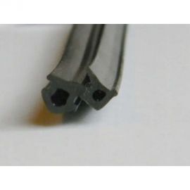 Уплотнитель veka 253 для окон и дверей KOMFORT москитные системы ПВХ, усиленный, черный, тэп, 6м УДЧ02926 