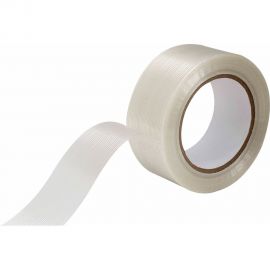 Клейкая лента усиленная продольными стеклонитями HOWARD 19мм х 50м ЦБ-00004784 