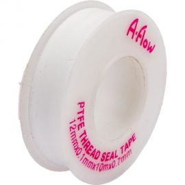 Фум лента из PTFE A-Flow 12x0,1 мм, 10 м TPLA-12MM-0.1MM-10M 