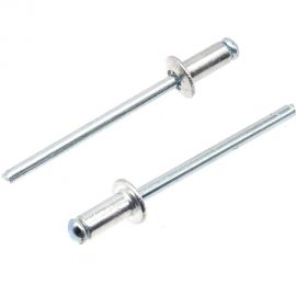 Вытяжные заклепки BOWT алюминий-сталь, 3.2x6 мм, 50 шт. A03002 