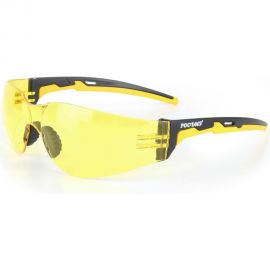 Защитные открытые очки РОСОМЗ о15 hammer active strong glass желтые с мягким носоупором 11557-5 