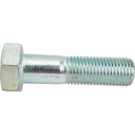 Болт ЦКИ DIN 931, М27x100 мм, 8.8, цинк, SW41, аналог ГОСТ 7798-70 5288 