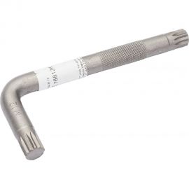 Г-образный ключ FORCE сплайн М 12 76812K 