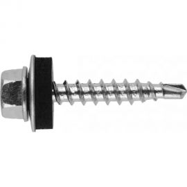 Саморез Мир крепежа 4,8x35 кровельный по дереву цинк (400 шт) Т0000007659 