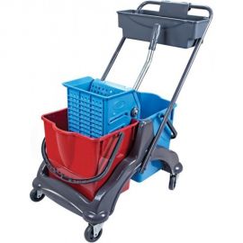 Уборочная двухведерная тележка Uctem-Plas 2х1 CK770 