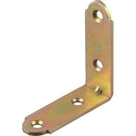 Уголок бытовой Tech-Krep 50x50x17x2 мм, желтый накл. 148308 