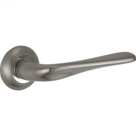 Ручка на раздельном основании VETTORE R07.034 SN/CP сатин/хром 20457 