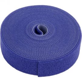 Лента (липучка) в рулоне Cabeus ширина 25 мм, длина 5 м, синяя ROL-5x25-BL 