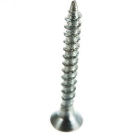 Потайной универсальный шуруп Метизный двор 3,0x25, оцинкованный, 1000 шт. 4690441021366 