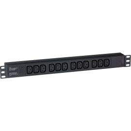 Блок розеток ExeGate ServerPro PDU-19H007 Al-12C13-C20, 19, 1U, алюминий, 12 IEC 320 C13, С20 280865 