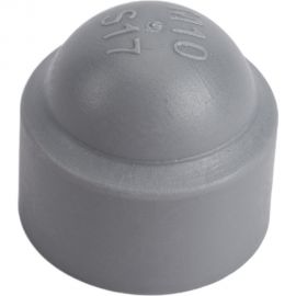 Колпачки на болт/гайку КРЕП-КОМП М10/S17 темно-серый, 200 шт. 29-0062 