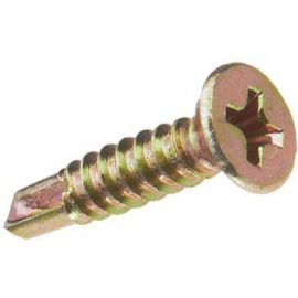 Оконный саморез Метизный двор 3,9x19 сверло, желтый, 17 шт. 4690441000422 