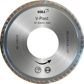 Отрезной диск V-Plast (165x1.8x62 мм; 52T) для электрического трубореза V-CUT 270E/400E VOLL 2.82220 