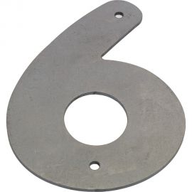 Декоративный элемент ООО "СВОЙ МАСТЕР" цифра 6 арт. 07.0006 