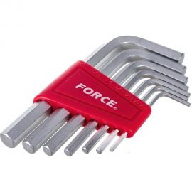 Набор Г-образных шестигранников 7 предметов дюйм FORCE 5072S 