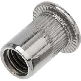 Нержавеющая резьбовая заклепка KREPFIELD M5x12 мм, ART 1025, А2, 50 шт. 1025ГАЙКАЗАКЛЕПКАМ5Х12-50 