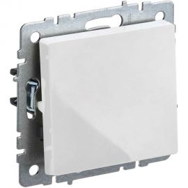 1-клавишный выключатель IEK Brite самовозвратный 10а вс10-1-4-брб белый BR-V14-0-10-K01 