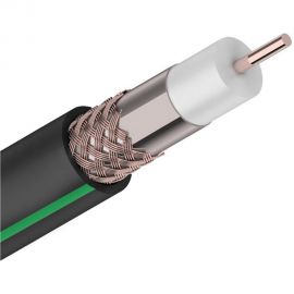 Коаксиальный кабель CADENA RG-6SAT-703B черный MP RG-6SAT-703BlMP 