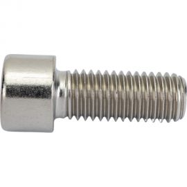 Нержавеющий винт с цилиндрической головкой KREPFIELD M12x30 мм, DIN 912, А2, внутренний шестигранник, полная резьба, 6 шт. 912A2ВИНТПР12Х30-6 