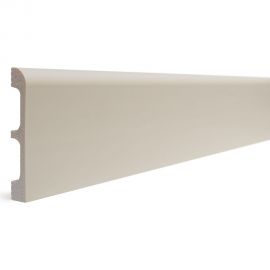 Плинтус напольный ударопрочный влагостойкий (бежевый; 80Х13Х2400 мм) Decor-Dizayn 706-74 