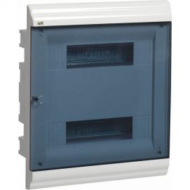Бокс IEK ЩРВ-П-24 модуля встраиваемый пластик IP41 PRIME MKP82-V-24-41-10 