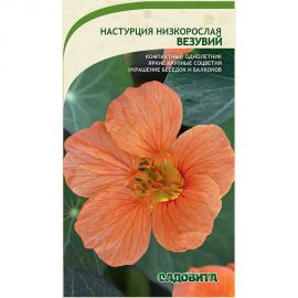 Семена Садовита Настурция Везувий низкорослая 1 г 00222576 