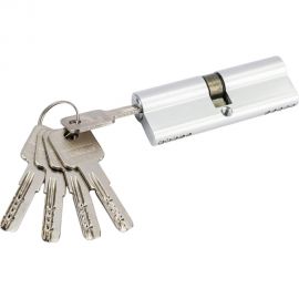 Цилиндр PALIDORE алюмин. А 90 PС (ключ/ключ, хром блестящий) TURDUS 98760961 