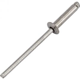 Вытяжная нержавеющая заклепка со стандартным бортиком KREPFIELD 3,2x14 мм, ART 9052, А2, 20 шт. 9052ЗАКЛЕПКА3,2Х14А2-20 