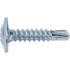 Саморезы Gigant 4,2x19, полусфера, сверло, цинк, 800 шт. 123597 