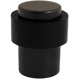 Дверной напольный упор FUARO STOPPER/14 (DS-14) BL-24 черный 43243 