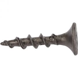 Саморез по дереву для ГКЛ Метизный двор 3,5x19, крупная резьба, оксидированный, 40 шт. 4607173900579 